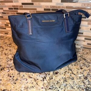 Michael Kors Dark Blue Tote Bag